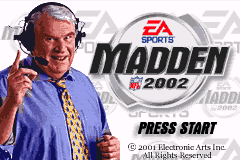 马顿橄榄球2002 Madden NFL 2002(US)(Electronic Arts)(32Mb)